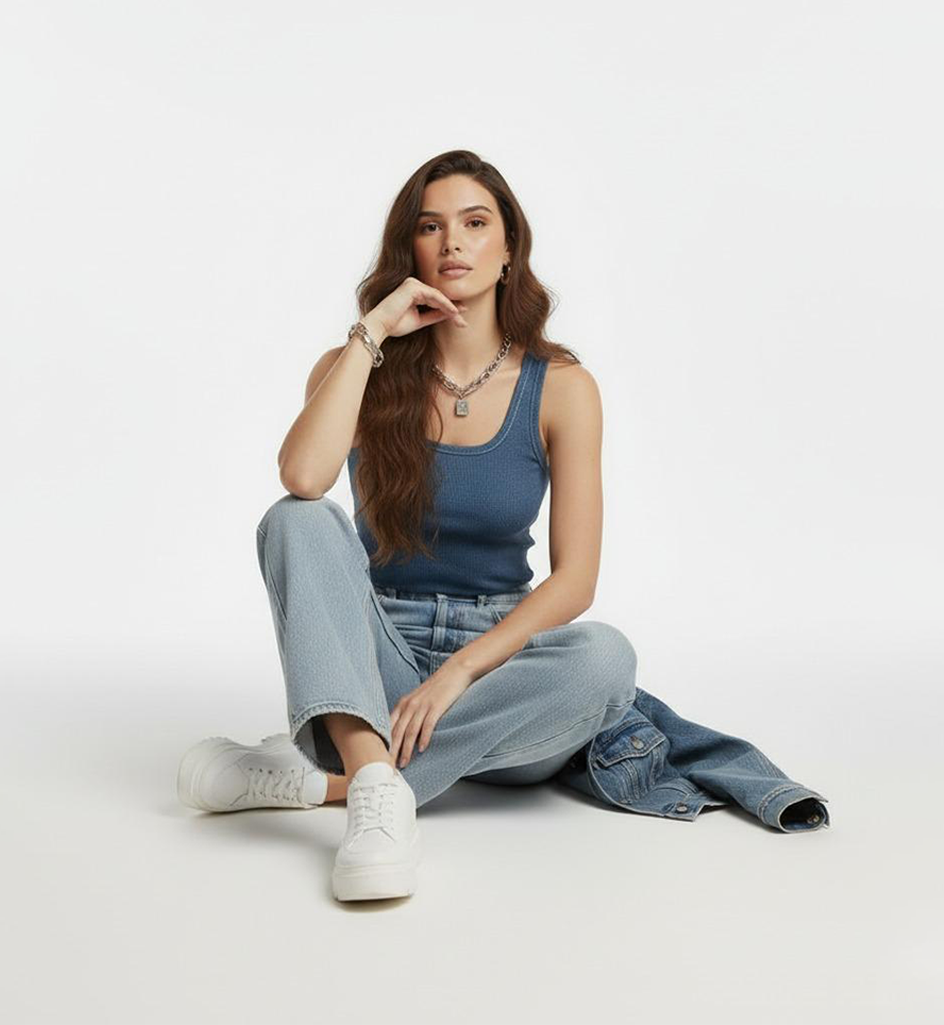 Acid Wash Tank Top