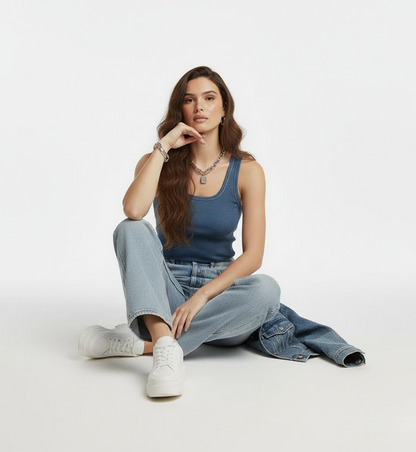 Acid Wash Tank Top - Tessuto