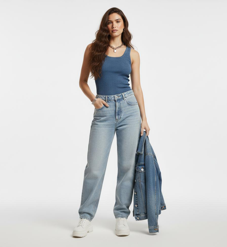 Acid Wash Tank Top
