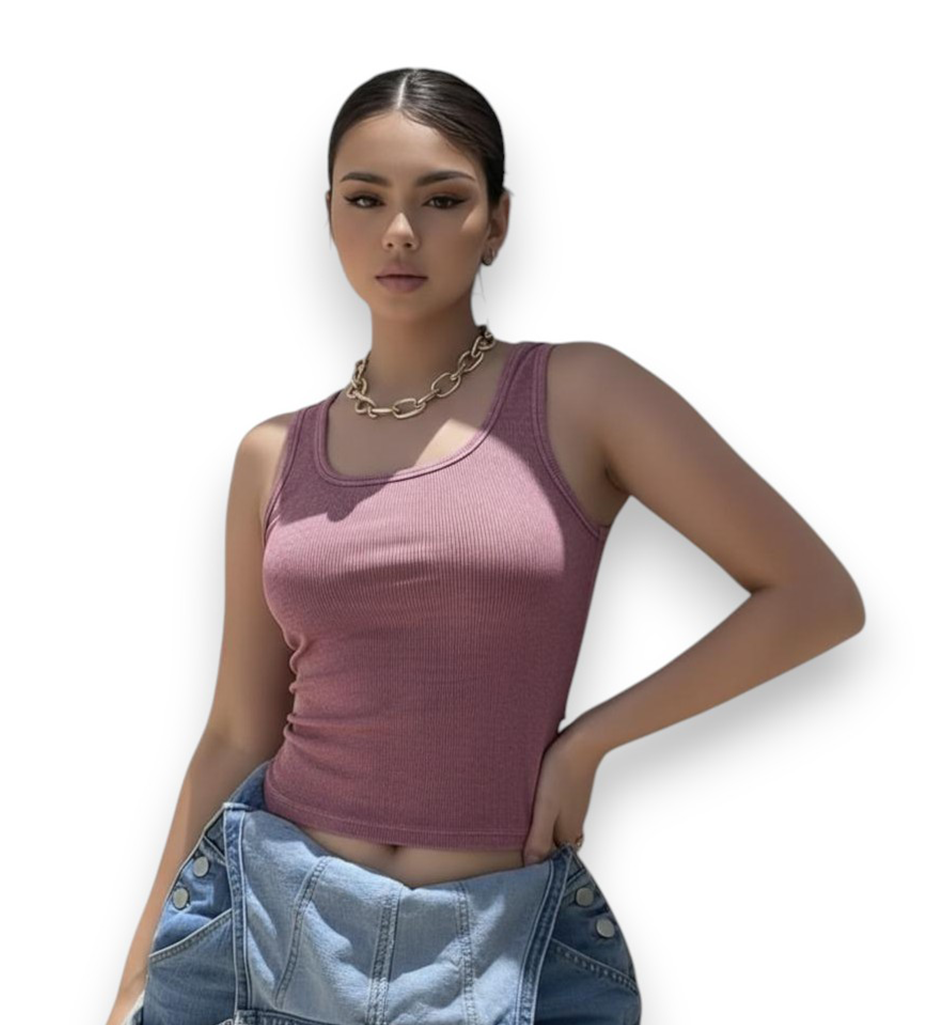 Acid Wash Tank Top