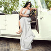 Sculpted Silver Gown - Tessuto
